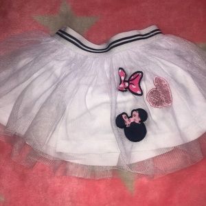 Minnie Mouse White Tutu